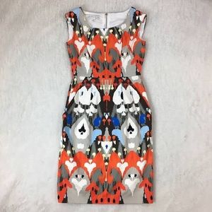 Maggy London Ikat Print Dress Size 6 NWT